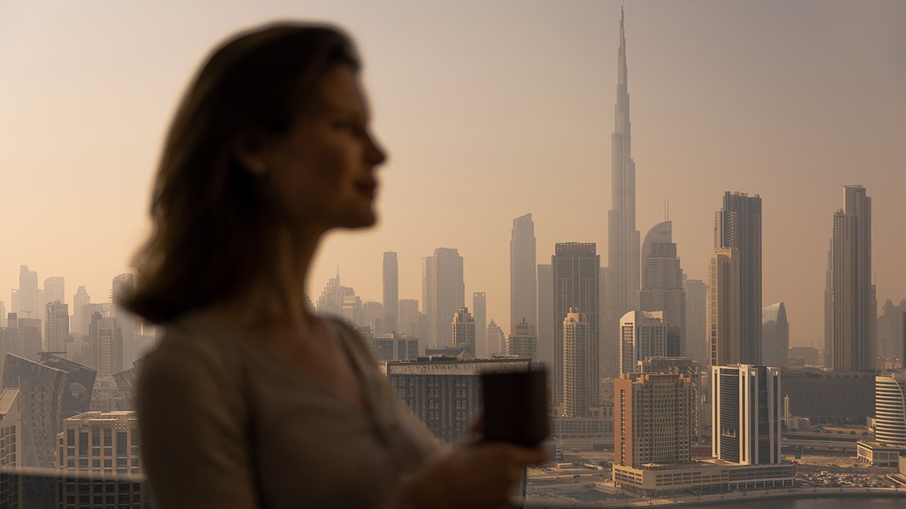 Burj Khalifa view apartments